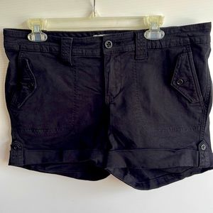 NWOT TORRID size 12 black cotton shorts